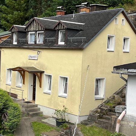 Pension Alpenrose Бад-Шандау Экстерьер фото